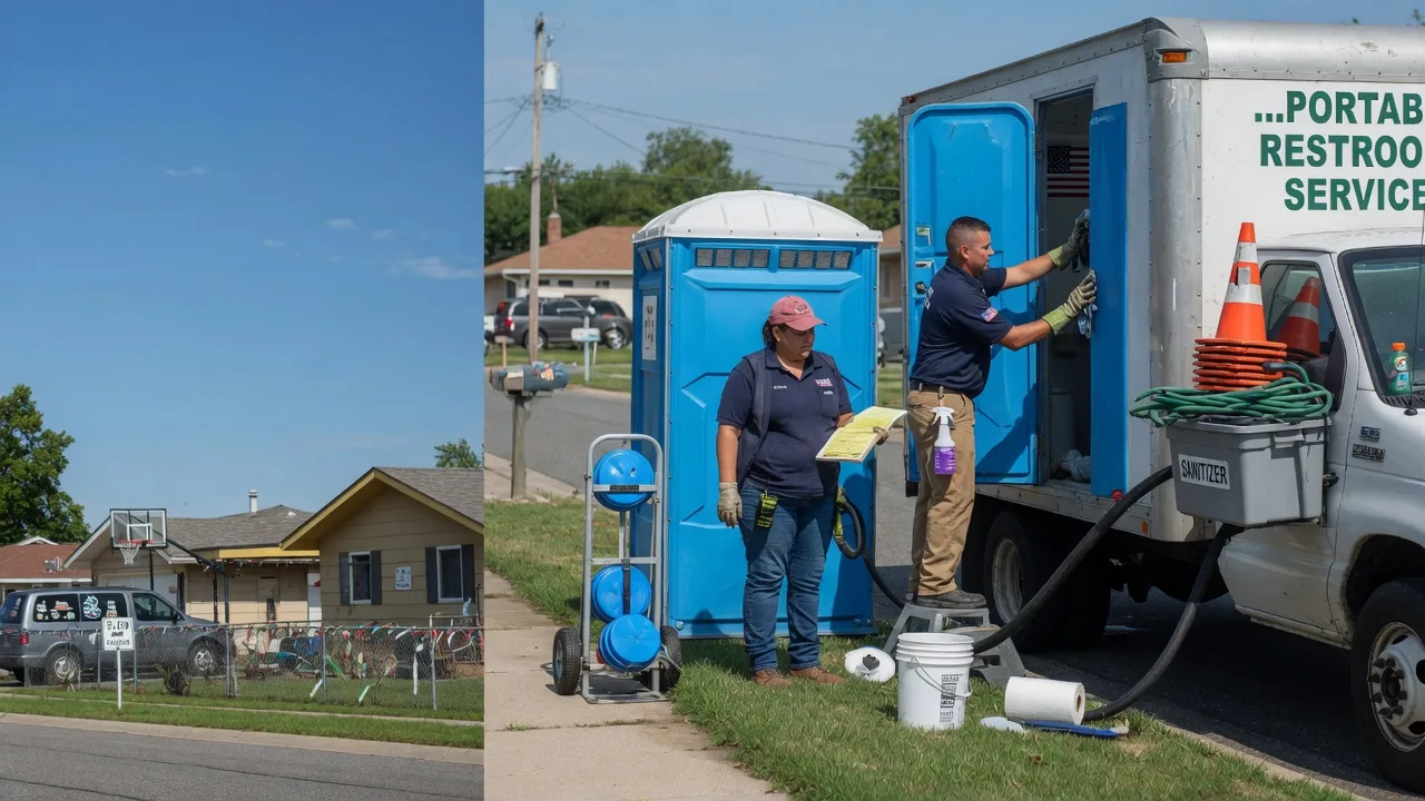 Portable Toilet Rental in Rewey, WI near me